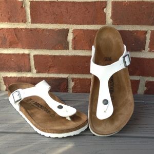 Birkenstock White Sandals